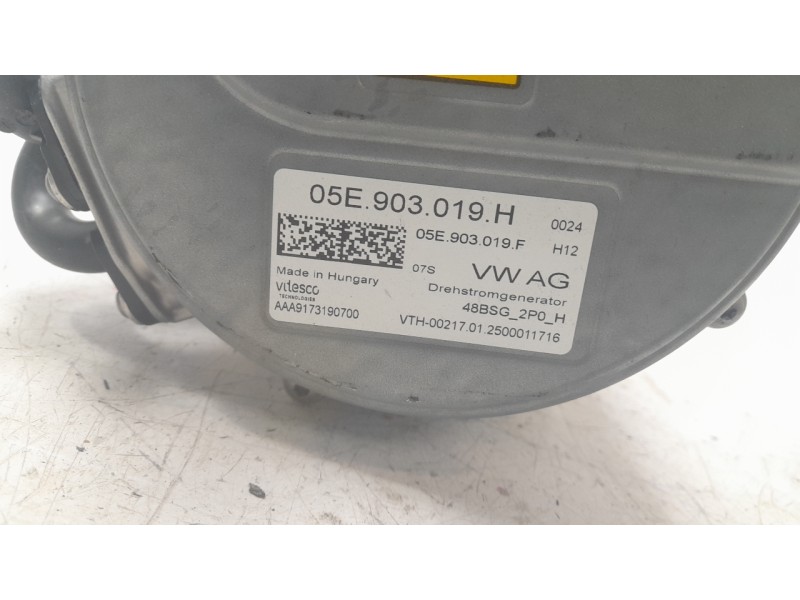 Recambio de alternador para cupra leon sportstourer (kl8, ku8, kud) 1.5 tsi referencia OEM IAM 05E903019H  