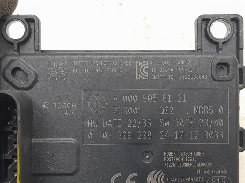 Recambio de sensor para mercedes-benz eqb (x243) eqb 250+ (243.602) referencia OEM IAM A0009056121 0203306208 
