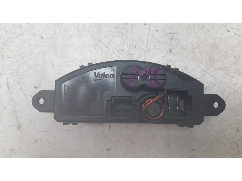 Recambio de resistencia calefaccion para audi a1 sportback (gba) 30 tfsi referencia OEM IAM 5WA907521 T723902B RSF530037HQ/RSF53