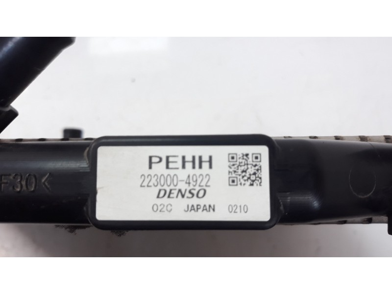 Recambio de radiador agua para mazda cx-3 2.0 cat referencia OEM IAM 2230004922  