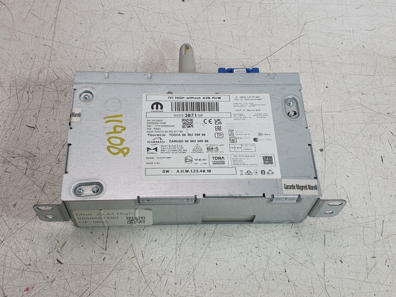 Recambio de sistema navegacion gps para citroën c4 x e-shine referencia OEM IAM 9855387180  