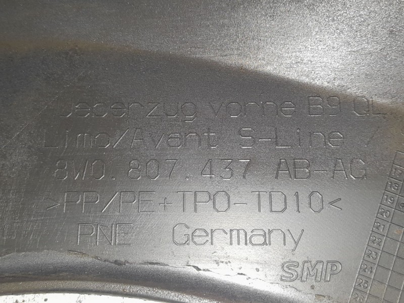 Recambio de paragolpes delantero para audi a4 b9 (8w2, 8wc) 40 tfsi mild hybrid referencia OEM IAM   