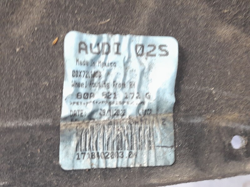Recambio de paso rueda delantero derecho para audi q5 sportback (fyt) 35 tdi referencia OEM IAM   