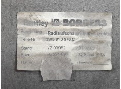 Recambio de paso rueda trasero derecho para bentley continental flying spur (3w_) 6.0 referencia OEM IAM    2