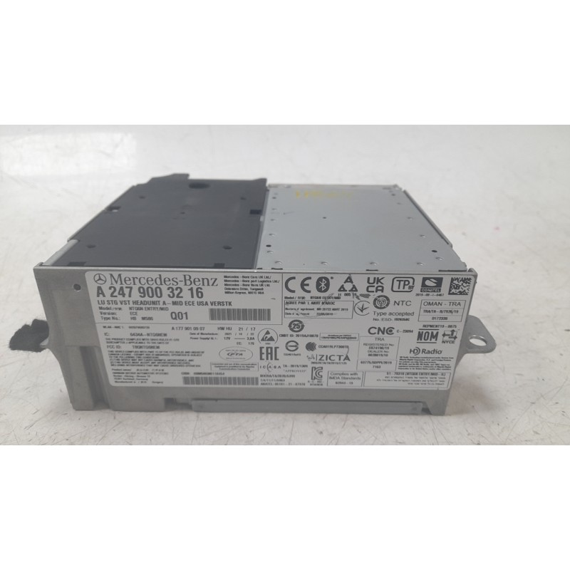 Recambio de sistema navegacion gps para mercedes-benz b-klasse (bm 247) b 200 d referencia OEM IAM A2479003216  