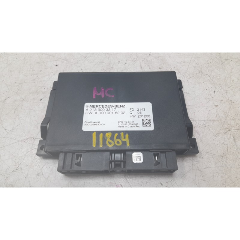 Recambio de centralita cambio automatico para mercedes-benz b-klasse (bm 247) b 200 d referencia OEM IAM A2139003317 A3C02998300