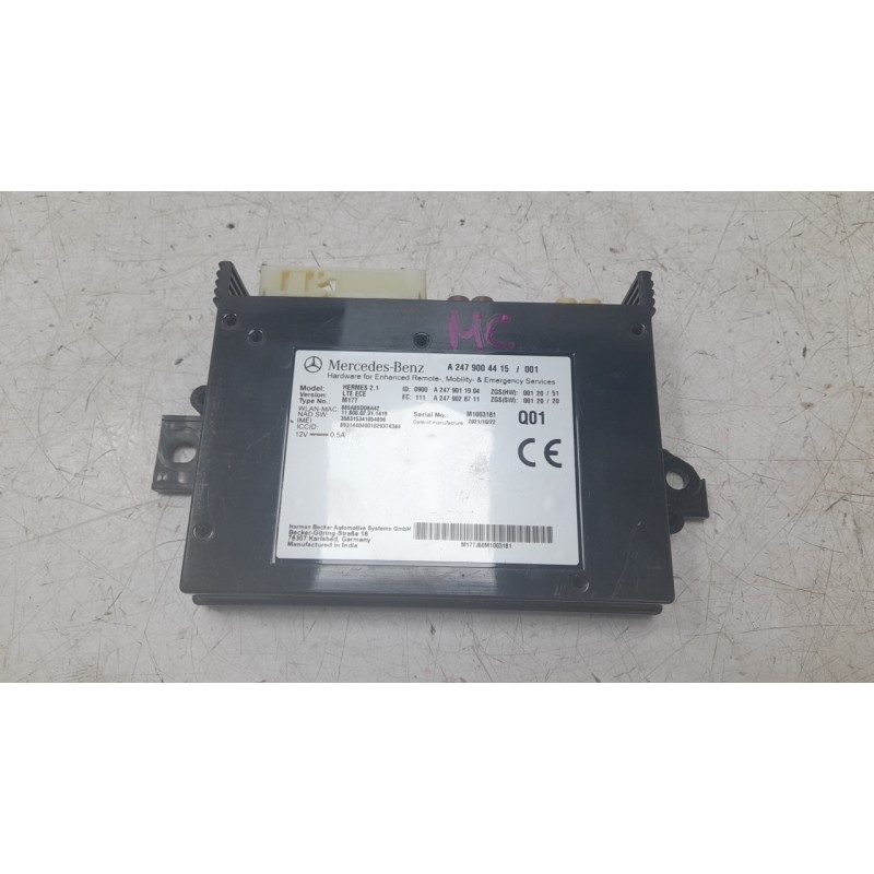 Recambio de modulo electronico para mercedes-benz b-klasse (bm 247) b 200 d referencia OEM IAM A2479004415  