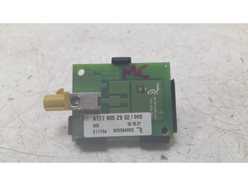 Recambio de modulo electronico para mercedes-benz b-klasse (bm 247) b 200 d referencia OEM IAM A1779052902  