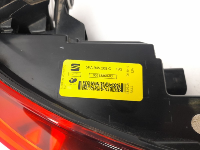 Recambio de piloto trasero derecho para seat leon (kl1, klg) 1.0 tsi referencia OEM IAM 5FA945208C  