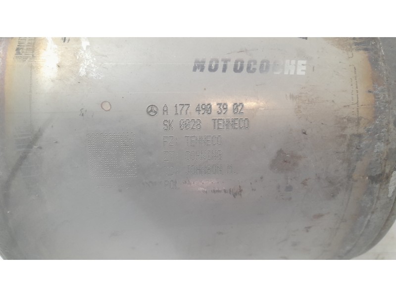 Recambio de catalizador para mercedes-benz b-klasse (bm 247) b 200 d referencia OEM IAM A1774903902  