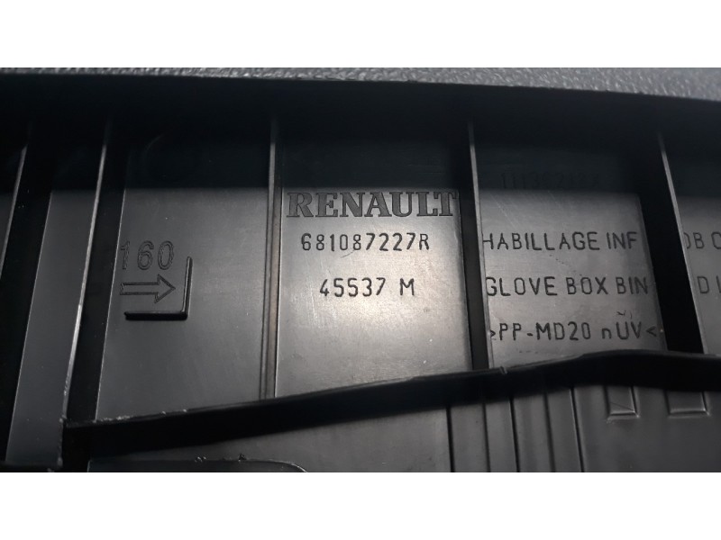 Recambio de guantera para renault clio iv 1.5 dci diesel fap referencia OEM IAM 681085851R  