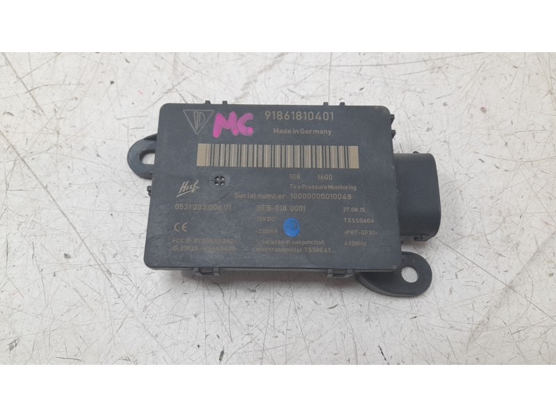 Recambio de modulo electronico para porsche cayman (typ 981c) gt4 referencia OEM IAM 91861810401 053120300601 