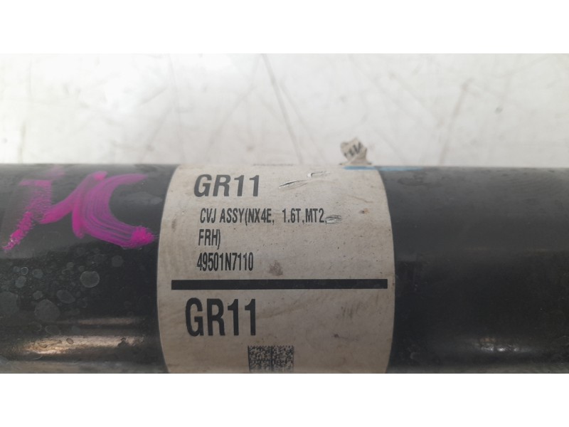 Recambio de transmision delantera derecha para kia sportage v (nq5) 1.6 t-gdi referencia OEM IAM 49501N7110  