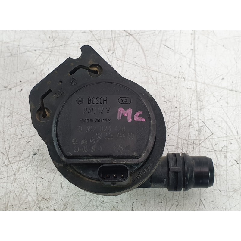 Recambio de bomba agua para opel corsa f (p2jo) corsa-e (68) referencia OEM IAM 9833874480 0392023428 