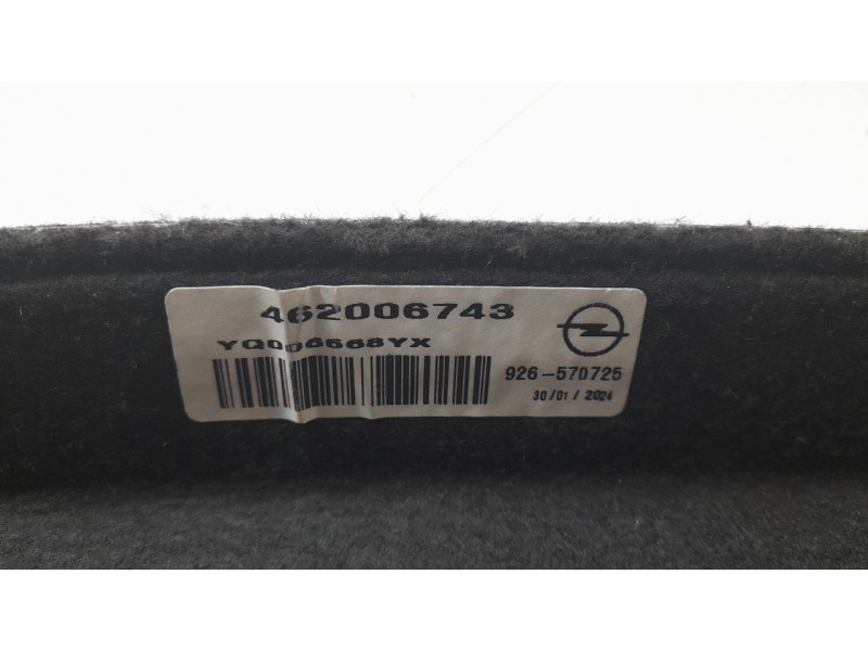 Recambio de bandeja trasera para opel crossland x / crossland (p17, p2qo) 1.2 (75) referencia OEM IAM 462006743  