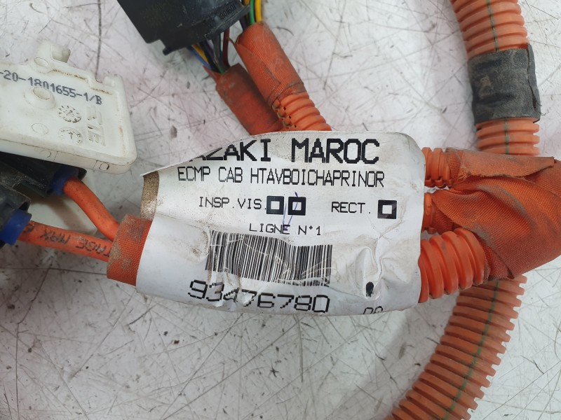 Recambio de cableado electrico para opel corsa f (p2jo) corsa-e (68) referencia OEM IAM 93476780  