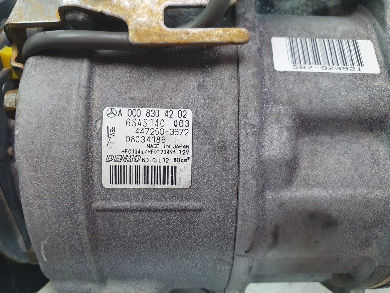 Recambio de compresor aire acondicionado para mercedes-benz clase a (bm 177) a 200 (177.087) referencia OEM IAM 0008304202  3202