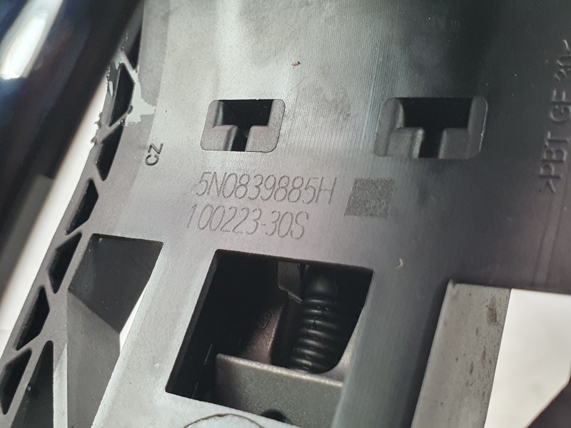 Recambio de maneta exterior trasera derecha para volkswagen taigo (cs1) 1.0 tsi referencia OEM IAM 2G0837206H  
