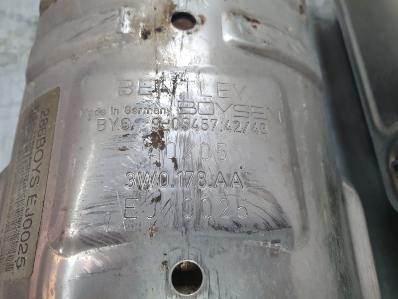 Recambio de catalizador para bentley continental flying spur (3w_) 6.0 referencia OEM IAM 3W5254600B  