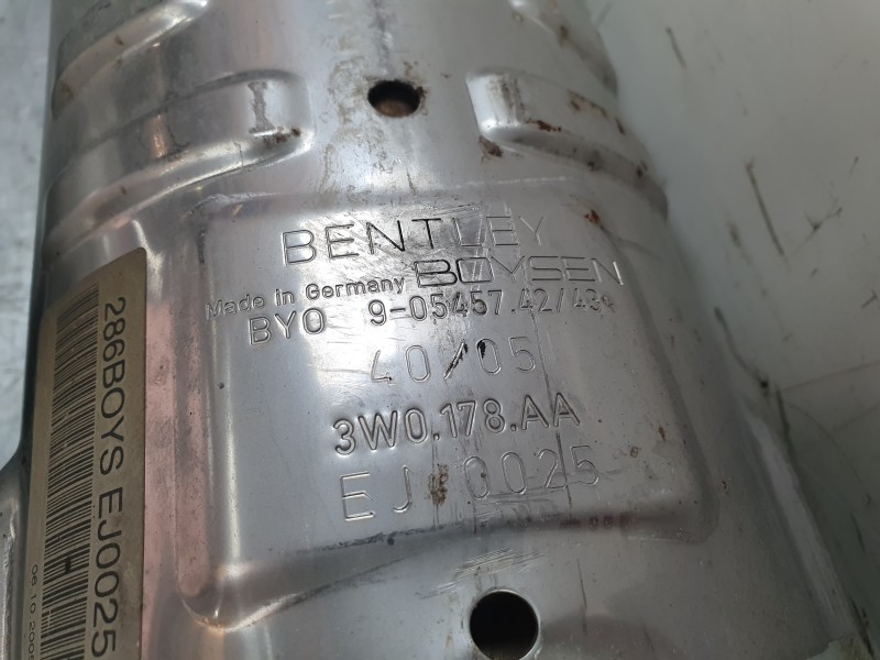 Recambio de catalizador para bentley continental flying spur (3w_) 6.0 referencia OEM IAM 3W5254600B  