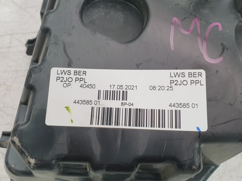 Recambio de caja reles / fusibles para opel corsa f (p2jo) 1.2 (68) referencia OEM IAM 44358501  