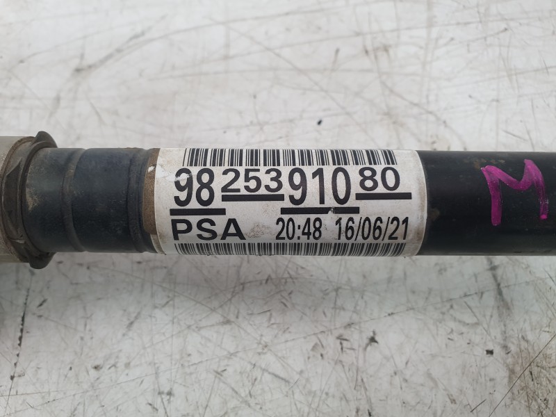 Recambio de transmision delantera izquierda para opel corsa f (p2jo) 1.2 (68) referencia OEM IAM 9825391080  