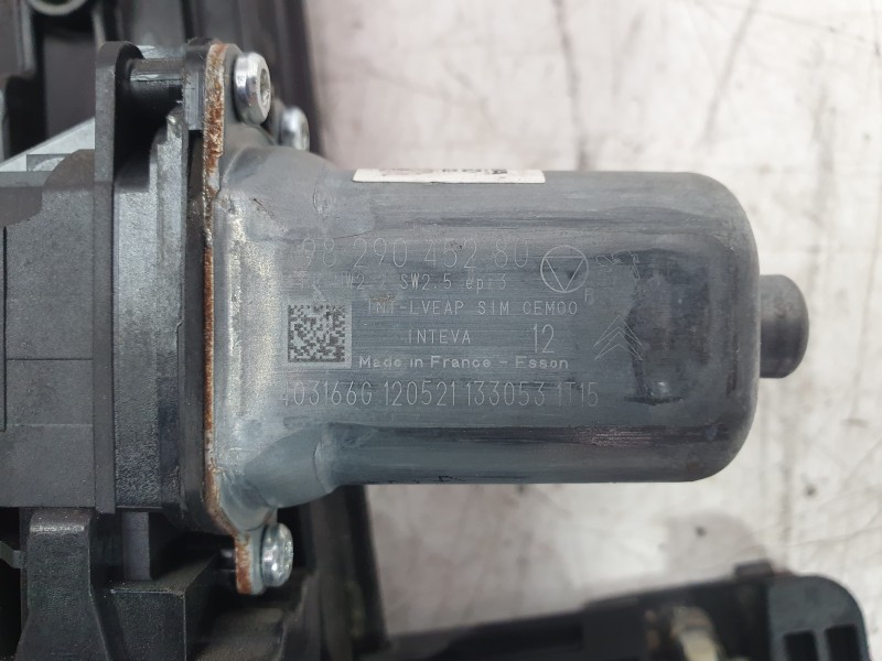 Recambio de elevalunas trasero derecho para opel corsa f (p2jo) 1.2 (68) referencia OEM IAM 9829045580 430113G0 