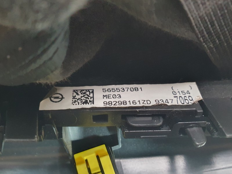 Recambio de pomo palanca cambio para opel corsa f (p2jo) 1.2 (68) referencia OEM IAM 98298160YX  