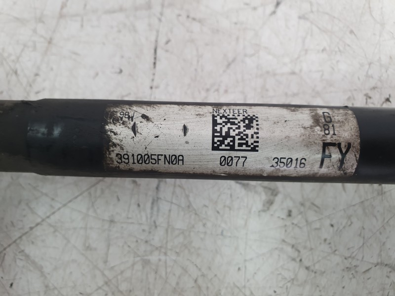 Recambio de transmision delantera derecha para nissan micra v (k14) 0.9 ig-t referencia OEM IAM 391005FN0A  