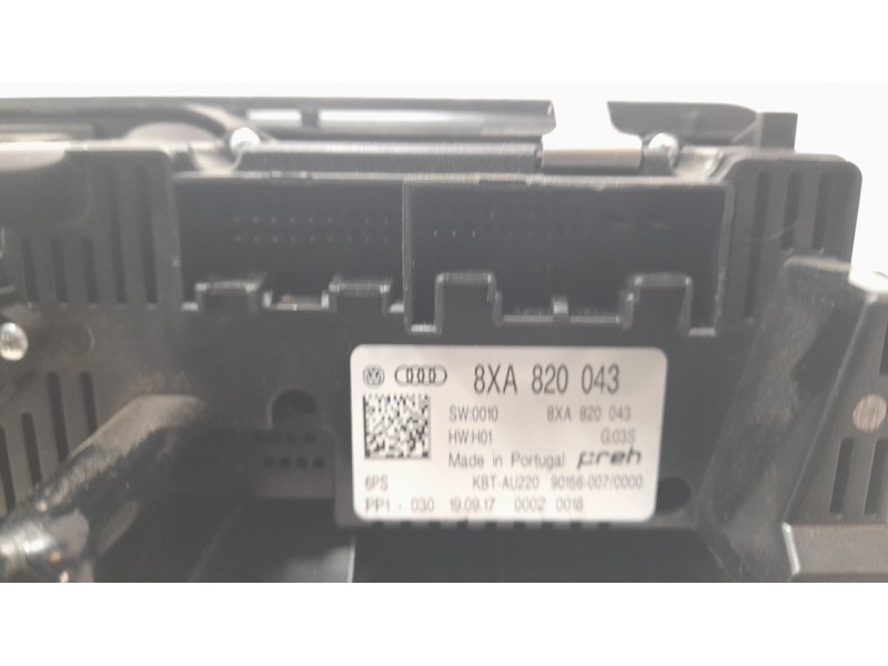 Recambio de mando climatizador para audi a1 sportback (8xa, 8xf) 1.6 tdi referencia OEM IAM 8XA8200436PS 90156007 