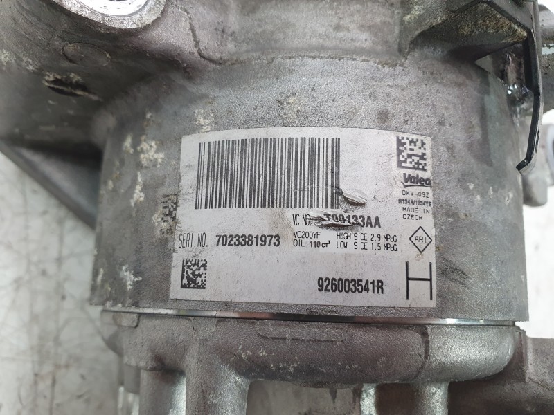 Recambio de compresor aire acondicionado para nissan micra v (k14) 0.9 ig-t referencia OEM IAM 926003541R T99133AA CAF470017HQ/3