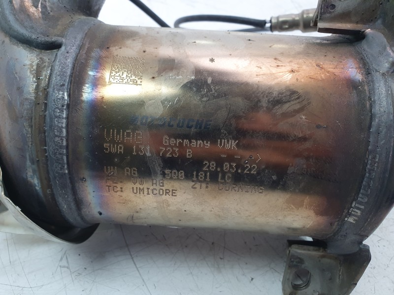 Recambio de catalizador para cupra formentor (km7, kmp) 1.5 tsi referencia OEM IAM 5WA121723B 3Q0131701M 
