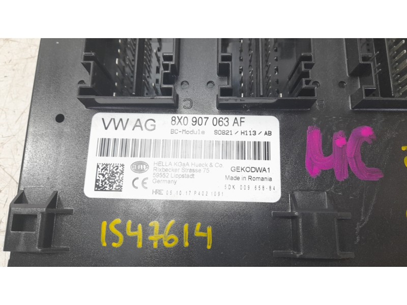 Recambio de modulo electronico para audi a1 sportback (8xa, 8xf) 1.6 tdi referencia OEM IAM 8X0907063AF 5DK009558 