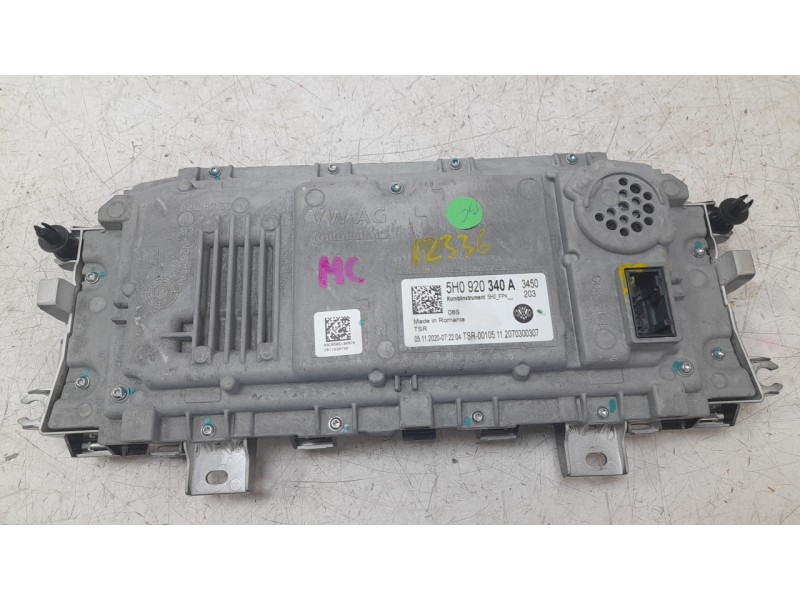 Recambio de cuadro instrumentos para volkswagen golf viii (cd1, da1) 2.0 tdi referencia OEM IAM 5H0920340A A3C0505130900 