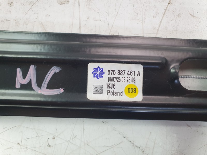 Recambio de elevalunas delantero izquierdo para skoda karoq (nu7, nd7) 1.5 tsi referencia OEM IAM 575837461A  