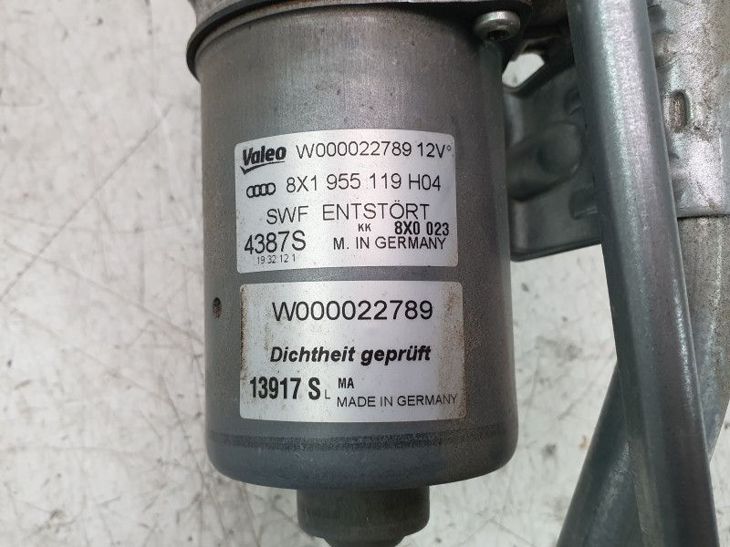 Recambio de motor limpia delantero para audi a1 sportback (8xa, 8xf) 1.6 tdi referencia OEM IAM 8X1955119H W000022789 