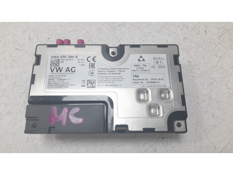 Recambio de modulo electronico para volkswagen golf viii (cd1, da1) 2.0 tdi referencia OEM IAM 5WA035284A  