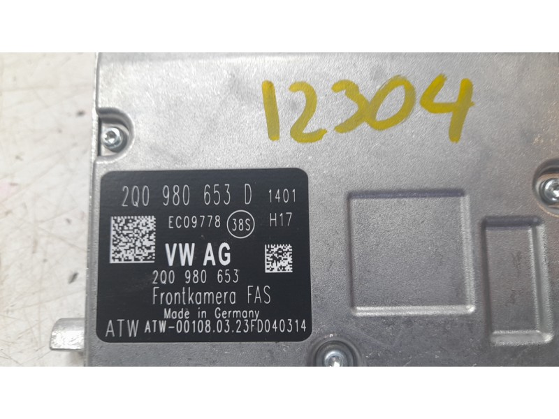 Recambio de camara vision frontal para volkswagen t-cross (c11, d31) 1.0 tsi referencia OEM IAM 2Q0980653  