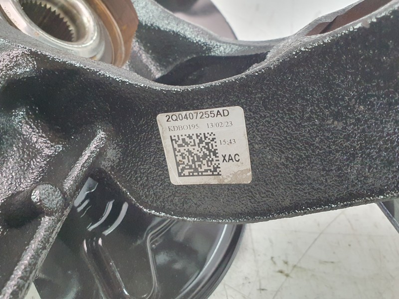 Recambio de mangueta delantera izquierda para volkswagen t-cross (c11, d31) 1.0 tsi referencia OEM IAM 2Q0407255AD  