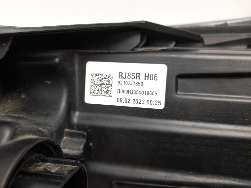 Recambio de faro derecho para kia xceed (cd) 1.6 gdi hybrid referencia OEM IAM 92102J7850  