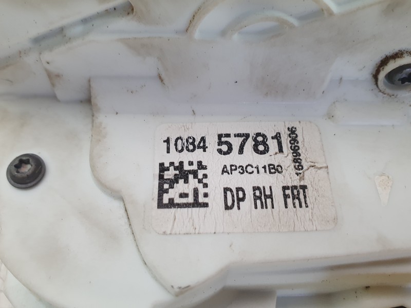Recambio de cerradura puerta delantera derecha para mg zs suv (azs1) 1.5 vti referencia OEM IAM 10640588  