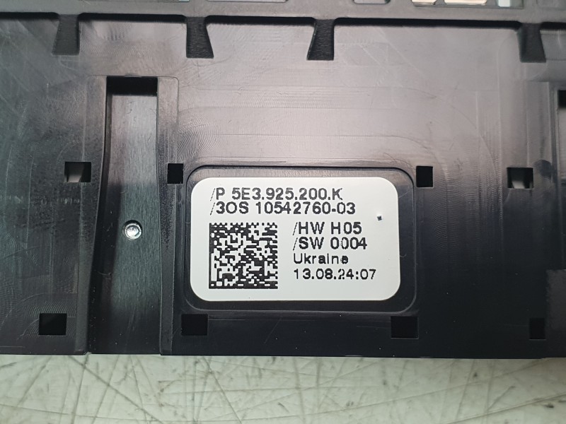 Recambio de mando multifuncion para skoda octavia iv (nx3, nn3, pv3) 2.0 tdi referencia OEM IAM 5E3925200K  
