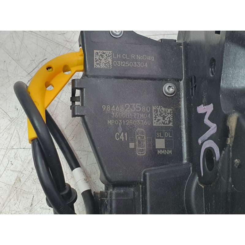 Recambio de cerradura puerta trasera izquierda para citroën c4 x 1.2 hybrid 136 136 ch gasolina/eléctrico (2024) referencia OEM 