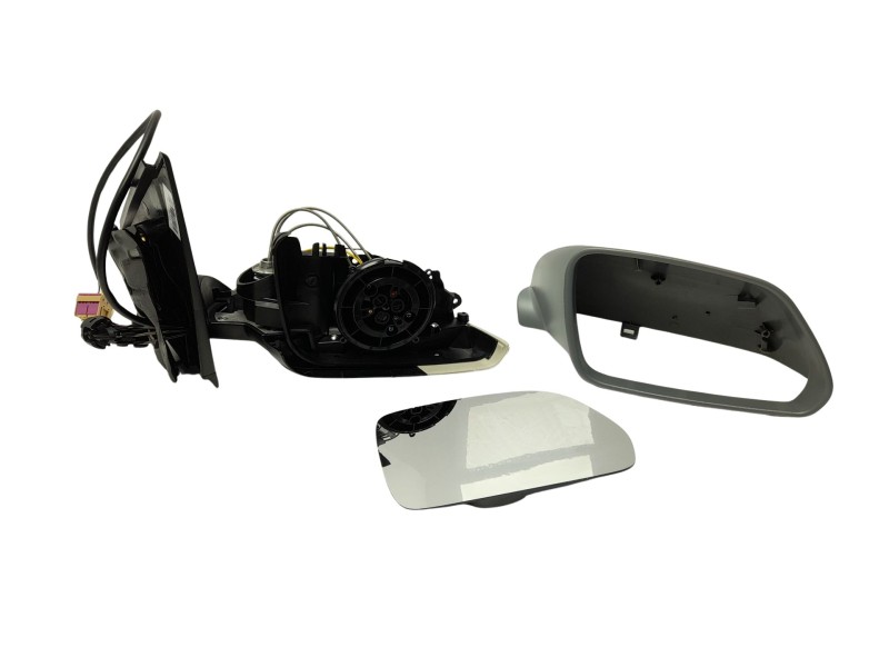 Recambio de retrovisor derecho para volkswagen polo (9n3) referencia OEM IAM 6Q1857508N9B9  1052339111/24914266/250047D/VG022712