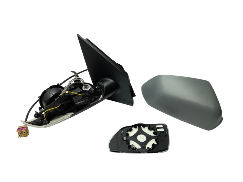 Recambio de retrovisor derecho para volkswagen polo (9n3) referencia OEM IAM 6Q1857508N9B9  1052339111/24914266/250047D/VG022712