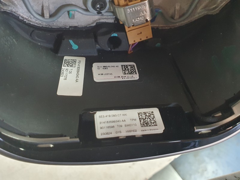 Recambio de volante para skoda octavia iv (nx3, nn3, pv3) 2.0 tdi referencia OEM IAM 5E3419093CT  