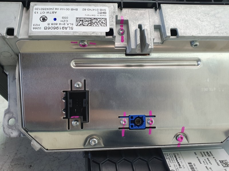 Recambio de sistema navegacion gps para skoda octavia iv (nx3, nn3, pv3) 2.0 tdi referencia OEM IAM 57H035816A  