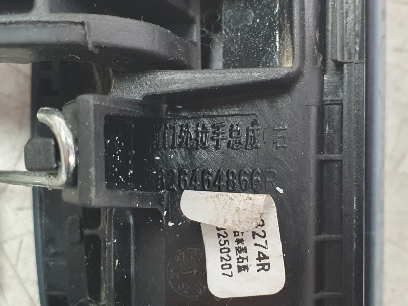 Recambio de maneta exterior trasera derecha para dacia spring referencia OEM IAM 8201748499  