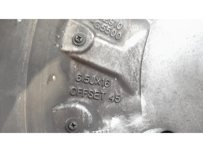 Recambio de llanta para kia niro referencia OEM IAM 52910G5500  