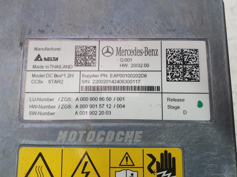 Recambio de inversor para mercedes-benz eqb (x243) eqb 250+ (243.602) referencia OEM IAM A0009008650  